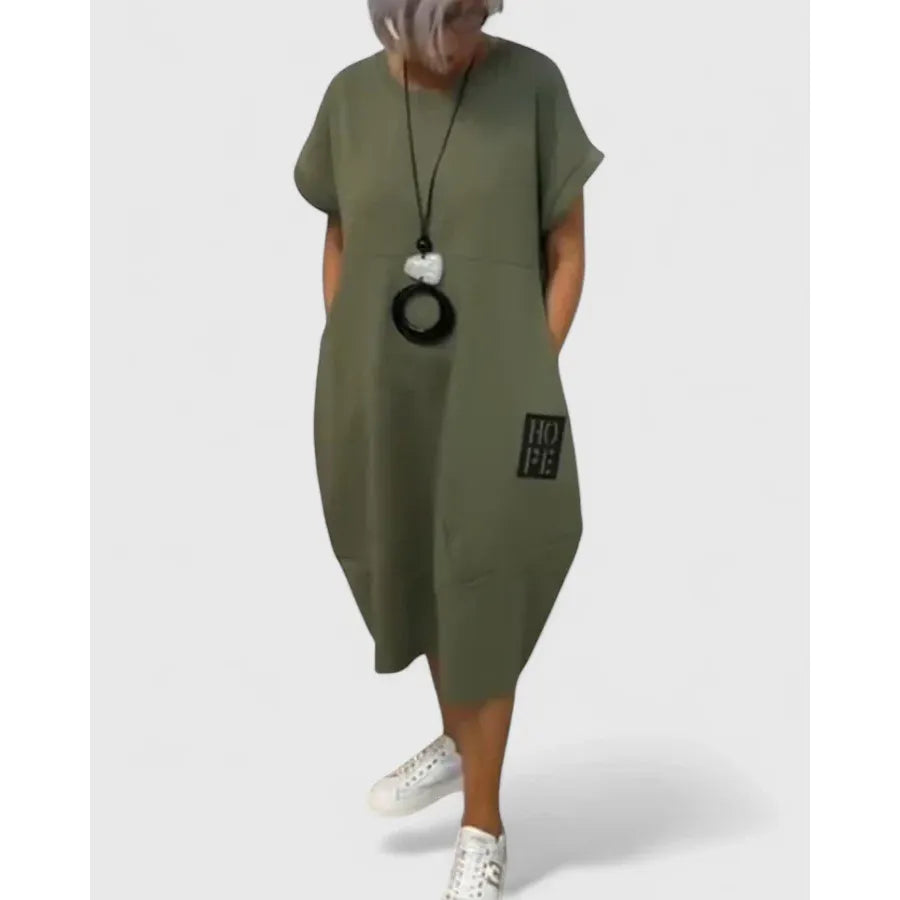 Thalyssiah | Comfortable Midi Dress