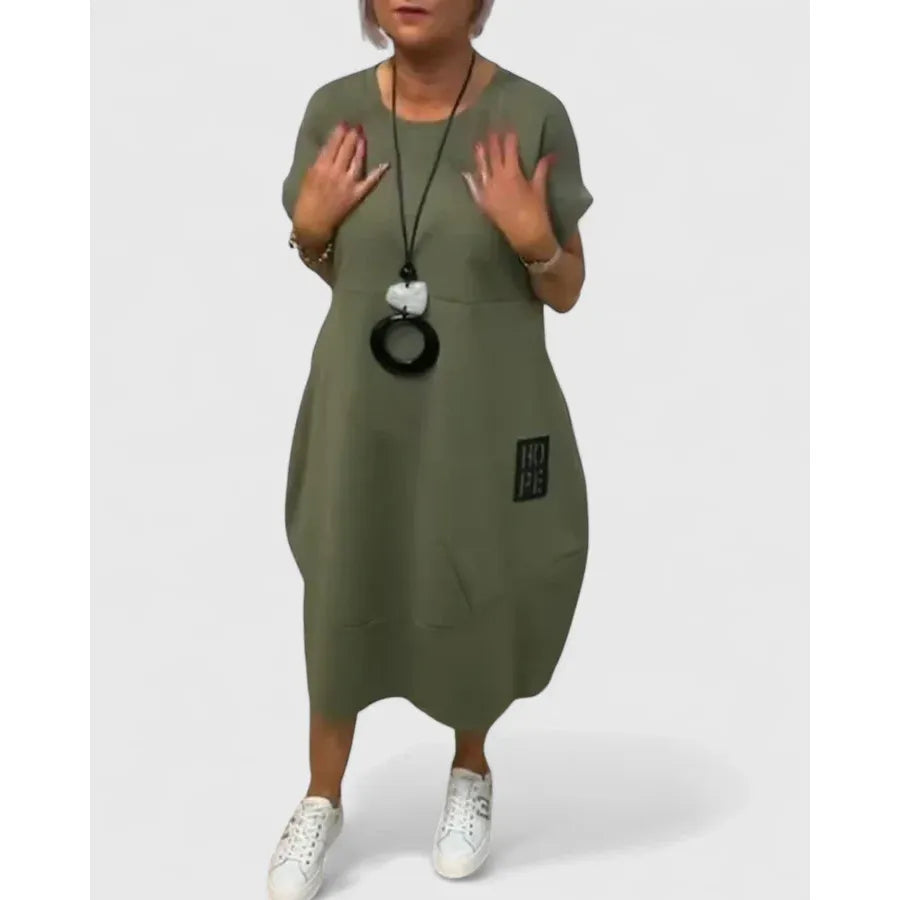 Thalyssiah | Comfortable Midi Dress