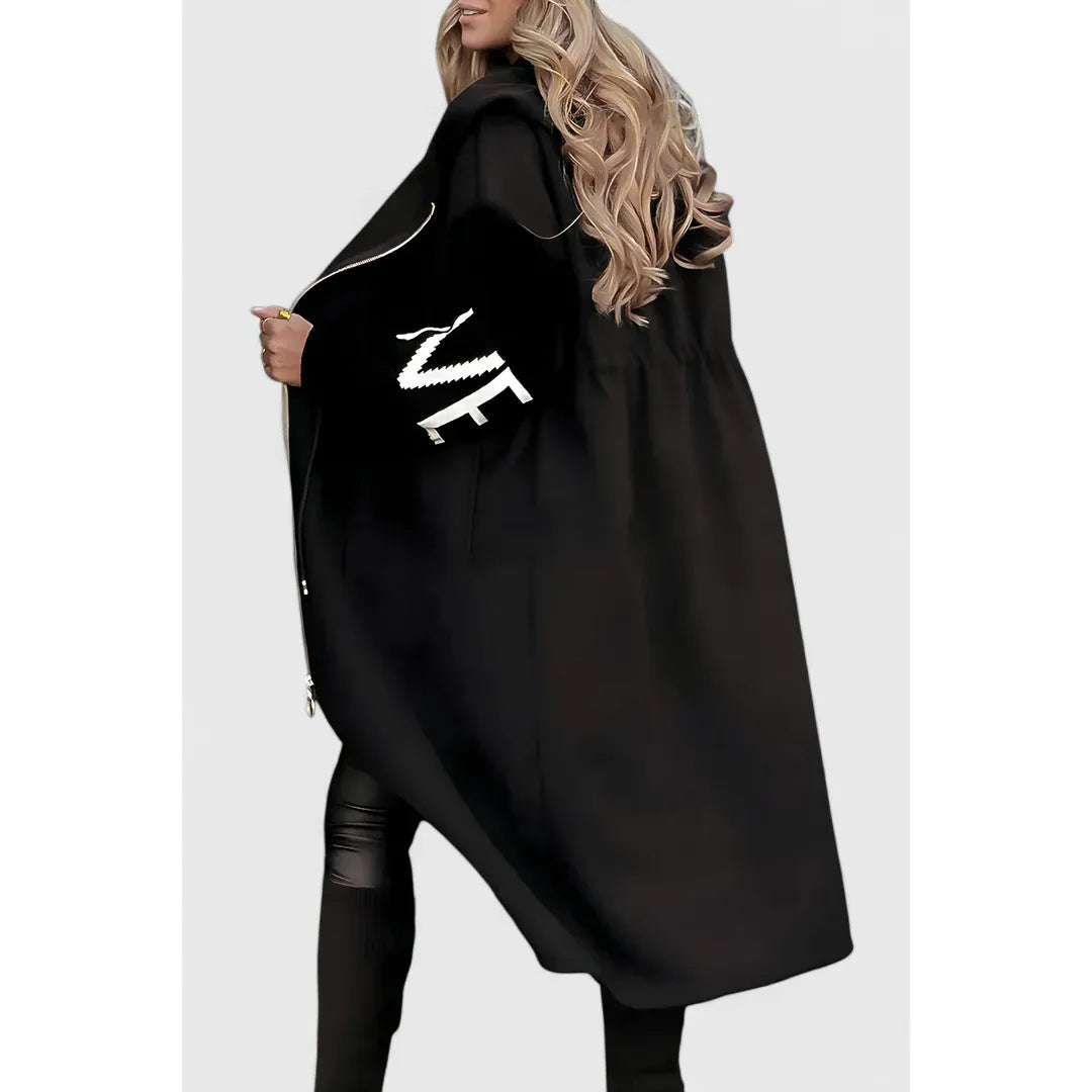 Vaye™ | Elegant Hooded Coat
