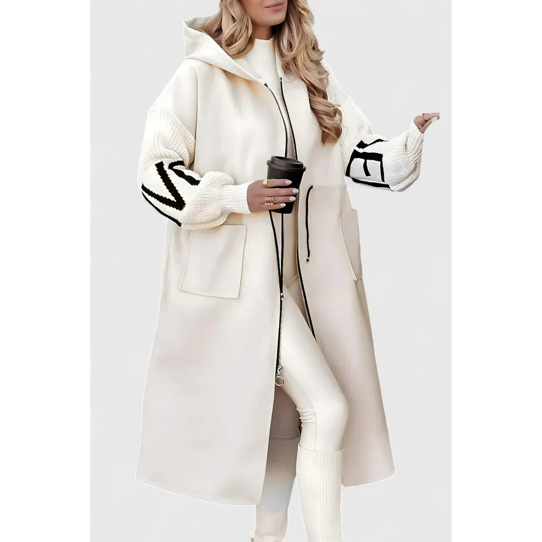 Vaye™ | Elegant Hooded Coat