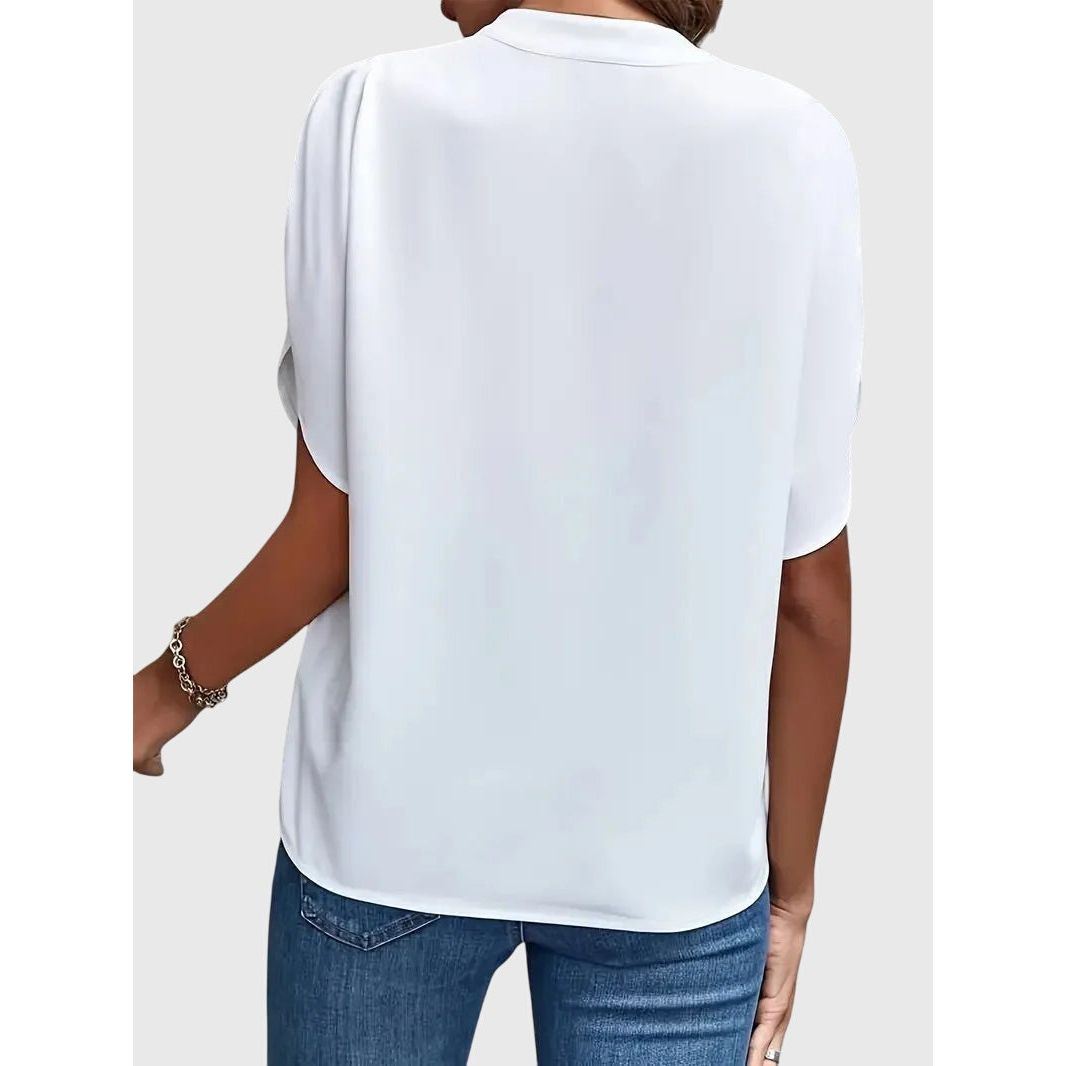 Beatrix | Soft and Elegant V-Neck Shirt
