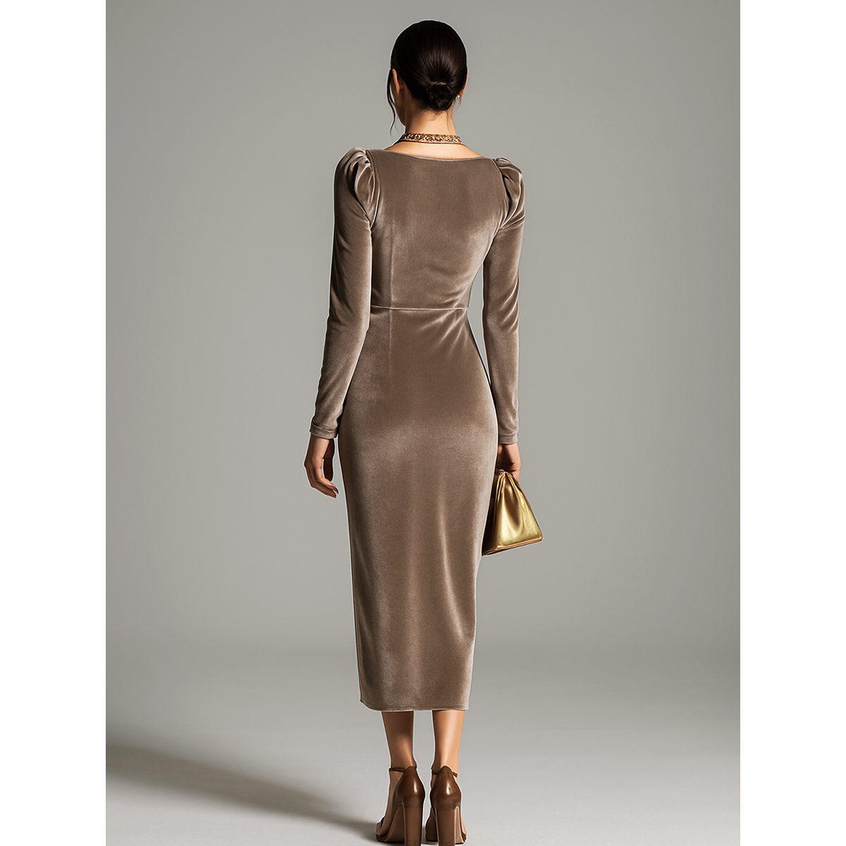 Mykah™ | Elegant Midi Dress