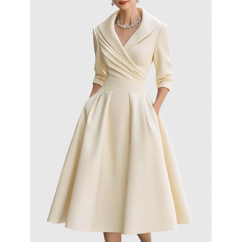 Yan | Elegant Midi Dress