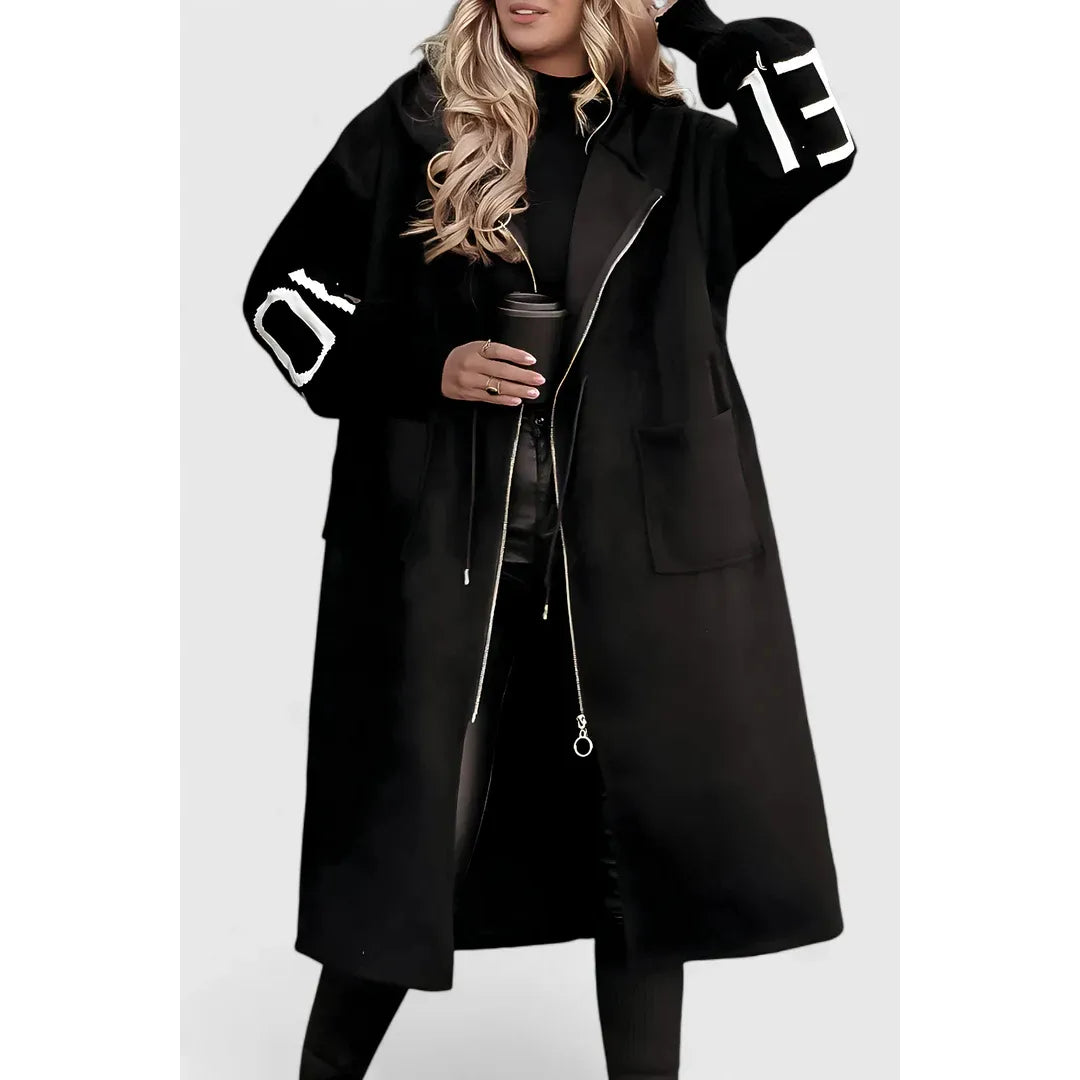 Vaye™ | Elegant Hooded Coat